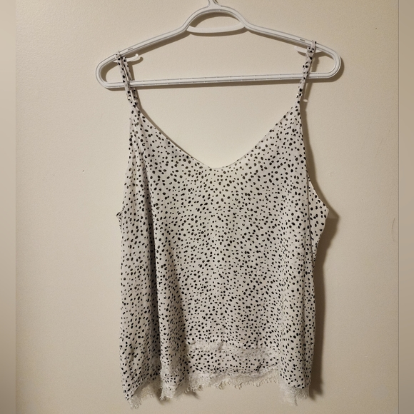 Black & White Printed George Tank Top Size XXL - Picture 3 of 4